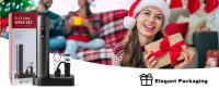 Set De Abrevidrios Eléctricos Con Base De Carga O Potenciado Por Batería Y Luz LED Adecuado Para Enthusiastas Del Vino - details 8
