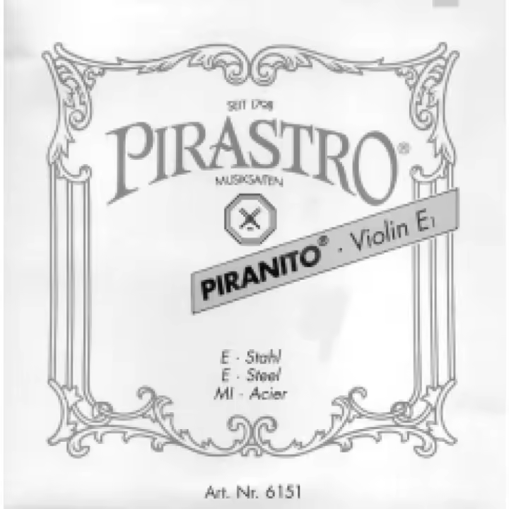 CUERDA VIOLIN-Pirastro (Piranito 615140) (Acero) 1ª Bola Medium Violin 3/4 y 1/2 - 1