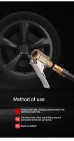 Conector De Bomba De Neumáticos De Coche Adaptador De Válvula De Goma Clip-on En Latón Para Ruedas De Bicicleta Y Automóviles Accesorios De Coche Y Bicicleta - details 6