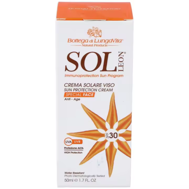Bottega Di Lungavita Sol Leon Crema Cara Spf30 50Ml - 1