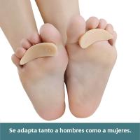 Corrector De Dedos De Gel Para Aliviar El Dolor De Los Dedos Curvados Y Cruzados Corregidor De Posición De Los Dedos De La Pierna - details 3