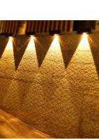 Luz Solar LED Exterior Super Brillante Impermeable Para Jardín Camino Paredes Escaleras De Pared Luces De Valla De Jardín Pasos Puerta De Acero Inoxidable Luz De Valla - details 2