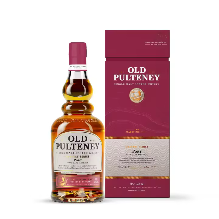 OLD PULTENEY PORT WINE CASK MATURED S.M. WHISKY 70CL 46% - 1