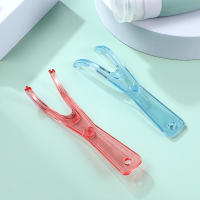 Porta Algodón Azul Y Rojo 2pcs Soporte Para Hilo Dental Plástico Dispensador De Hilo Dental Repuesto Para Herramientas Dentales - details 4