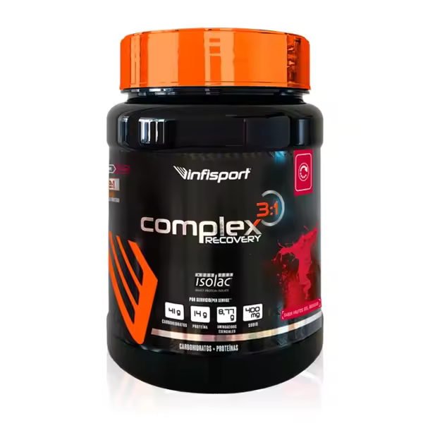 InfiSport - Complex 3:1 Recovery 660 g - Carbohidratos y Proteínas -  Sabor: Frutas del bosque - 1