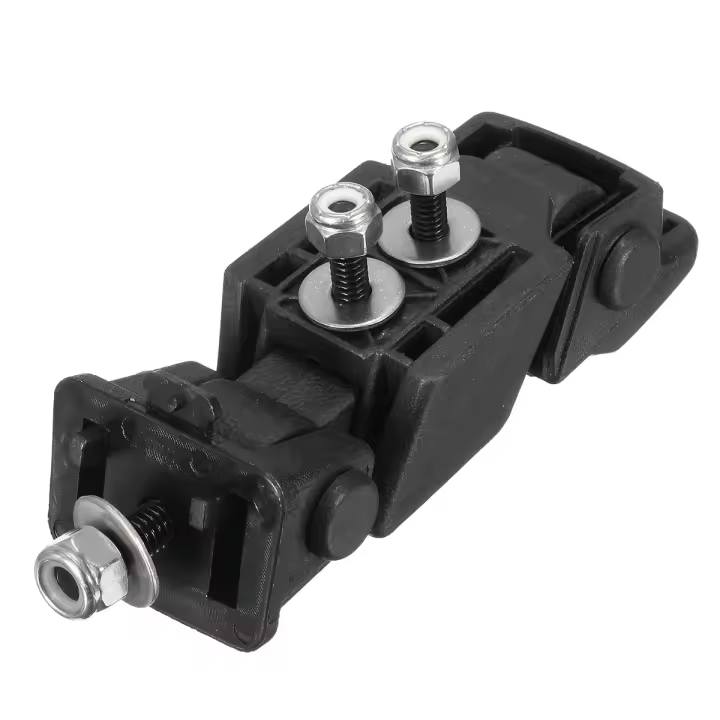 Cerradura De Motor Para Coche Negro Cubierta De Catch De Maletero Accesorios Exteriores De ABS Para Jeep Wrangler TJ 1997-2006 - 1