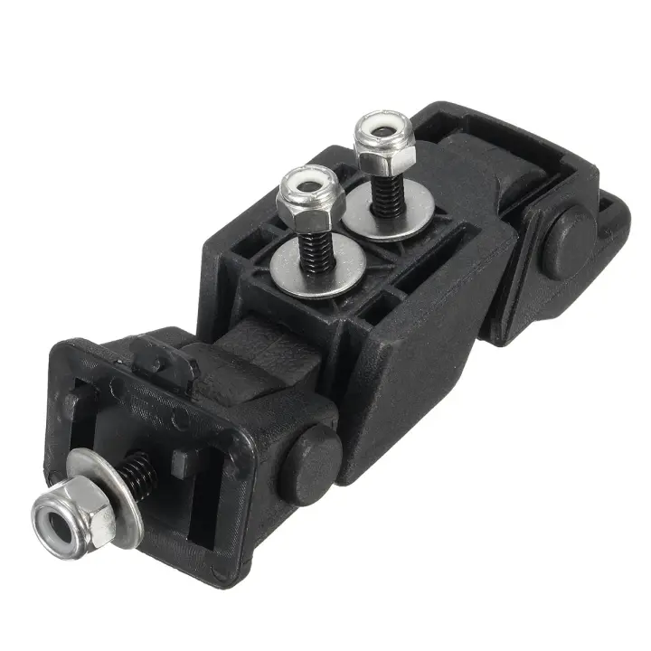 Cerradura De Motor Para Coche Negro Cubierta De Catch De Maletero Accesorios Exteriores De ABS Para Jeep Wrangler TJ 1997-2006 - 1