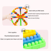 Juego De Bloques De Construcción Creativos DIY 100PCS Set Clásico Urbano Juguetes Educativos Para Niños Regalo De Cumpleaños - details 6