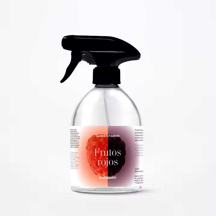 Clinn - Ambientador Frutos Rojos | 500ml y 12x500ml | Quitaolores para Hogar y Negocio - 1