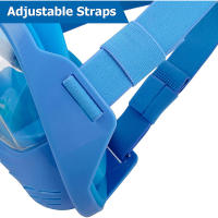 Máscara De Snorkel Con Visión Amplia Antifog Y Antirotura Para Adultos Y Adolescentes Con Montura Desmontable Para Cámara - details 7