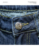Nuevos Jeans Azul Vintage Para Hombre Estilo Coreano Callejero Moda Slim Stretch Calidad Superior Pantalones De Densidad Hip Hop Streetwear - details 5