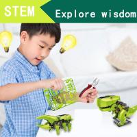 Robot Solar 3-en-1 Para Niños Dinosaurio Insecto Máquina De Perforación Panel De Energía Solar Modelo De Suministro De Energía Para Regalo Para Niños - details 6