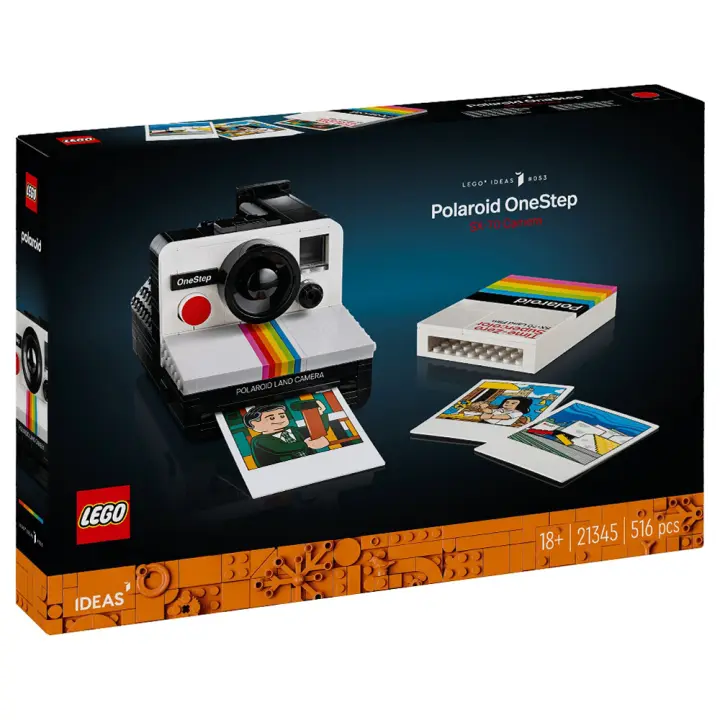 LEGO IDEAS - CÁMARA POLAROID ONESTEP SX-70, 21345, TIENDA CON LICENCIA OFICIAL - 1