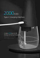 Irrigador Oral USB Recargable Jet De Agua Dental Portátil Limpiador De Dientes Impermeable Con Tanque De Agua De 310ML Para Viajes - details 17