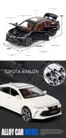 Modelo De Coche De Aleación TOYOTA Avalon 1:24 Con Sonido Y Luz Vehículos De Juguete Metálicos Simulación Regalos Para Colección - details 2