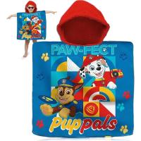 Poncho toalla niños de Paw Patrol 100% algodón , Toalla de Playa Infantil Paw Patrol con Capucha Toalla de Baño Poncho Toalla Poncho para Niñas Niños de 2 a 8 años de 60cm x 60cm, 300gsm - details 4