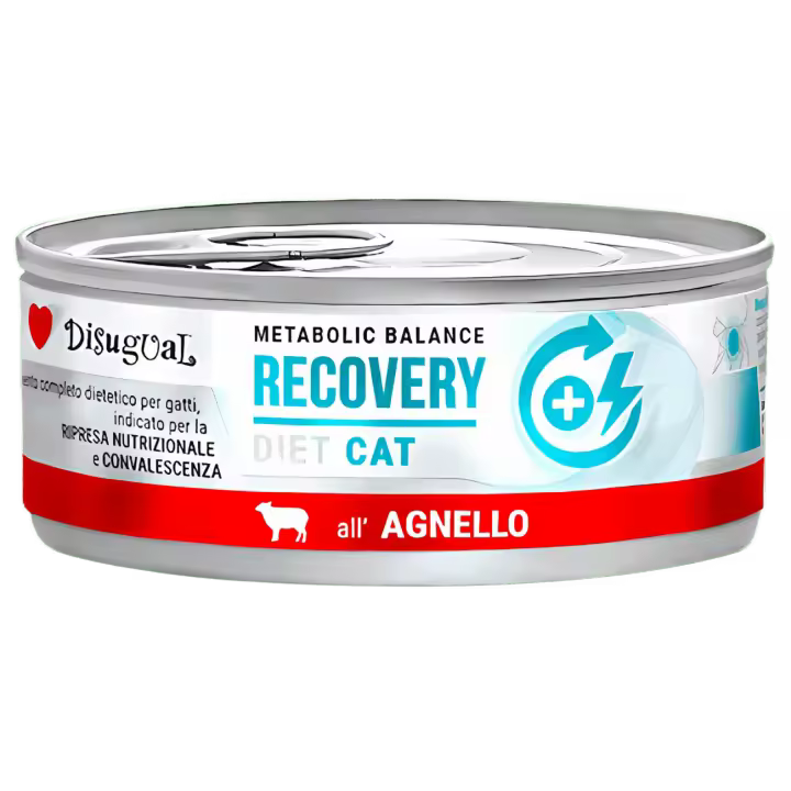 Disugual Diet Cat Cordero Recovery 85 g – Alimento Húmedo de Recuperación para Gatos - 1