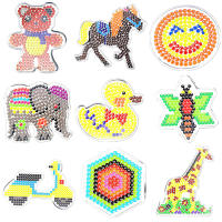 Perler Beads 5mm Hama Bricolaje Educativo Para Niños Juego De Rompecabezas DIY Regalo Plástico Alimenticio Unisex - details 0