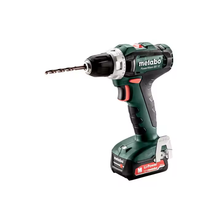 Taladro atornillador de batería PowerMaxx BS 12 de la marca Metabo - 1