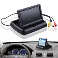 Cámara De Retrovisora Para Coche HD Plegable Con Monitor De 4.3 Pulgadas Cámara De Parkings Para Vehículos QueenDer - details 3