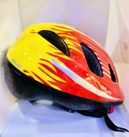 CASCO NIÑO FUEGO 9 AGUJEROS ROJO PARA BICICLETAS O PATINETES MARCA XLC TALLA 49-54 XLC BH-C16 - details 0