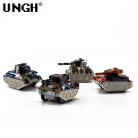 Set De 4 Piezas Mini Tanque Militar Con Retroceso Inercial Vehículo De Plástico Y Aleación Para Niños Juguete Educativo Regalo Para Niños Hombres - details 5