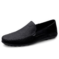 Zapatos Casuales Para Hombre De Cuero Legítimo Lujo Italiano Mocasines Hechos a Mano Transpirables Botines Slip-On Talla Grande - details 25