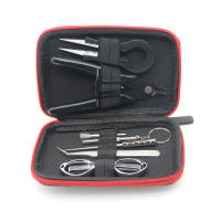 Kit De Herramientas Para Vape 9 En 1 Mini Billetera De Vape Con Jig De Bobina Aretes Y Tijeras Herramientas De Reparación Para Cigarrillos Accesorios De Vape - details 13