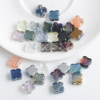 30Pcs Colgante De Crystals De Fourre-Tout De 10mm Con Agujero Mediano Pulido Para DIY Joyería De Collar Y Pulsera Electroplateado - details 0