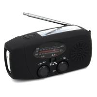 Radio De Mano Solar Crank Dynamo AM/FM/NOAA Con Linterna LED Multifuncional Y Banco De Energías Para Emergencias Y Exterior - details 9