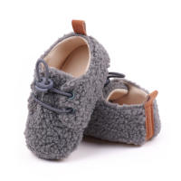 Zapatos De Invierno Para Bebés Suaves De Algodón Con Suela TPR Antideslizante Calientes Pre-walk Sneaker Para Niños Y Niñas Recién Nacidos BHM3143 - details 15