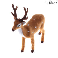 Nueva Figura De Navidad De Peluche Reindeer Simulación Oso De Navidad Decoraciones De Año Nuevo Material Textil Y Fibra - details 5