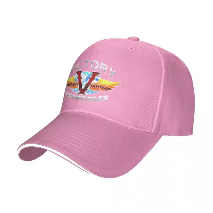 Gorro De Béisbol Victory Motorcycles Estilo Vintage Ajustable Para Hombres Y Mujeres Protección Solar Transpirable Para Todas Las Estaciones - 1
