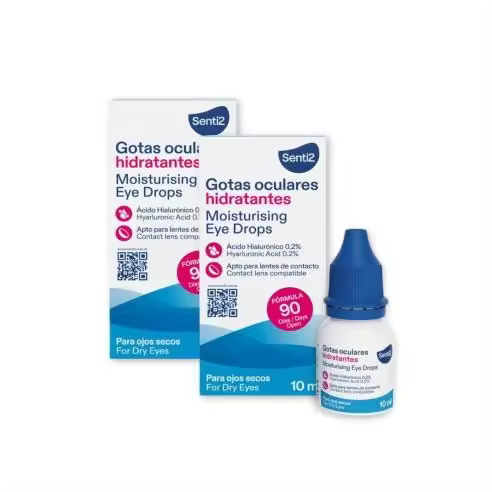 Pack 2 Senti2 Gotas Oculares Hidratantes 10 Ml - Senti2 - 1
