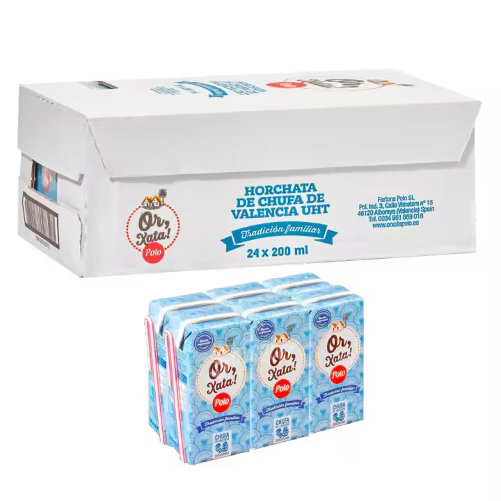 Caja 24 bricks de Or,xata Mini 200ml de Horchata de Valencia - 1