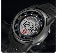 Reloj Deportivo Para Hombre Synoke Resistente Al Agua 5Bar Reloj Militar LED Pantalla Digital Antigolpes Diseño Delgado Con Alarma Y Cronómetro - details 5