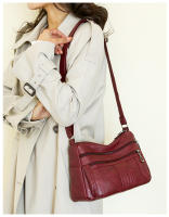 Bolso De Hombro Para Mujer De Cuero Sólido De Alta Calidad Bolso Cruzado De Lujo 2024 Bolso De Mano Casual De Diseñador Bolsos De Tope - details 10