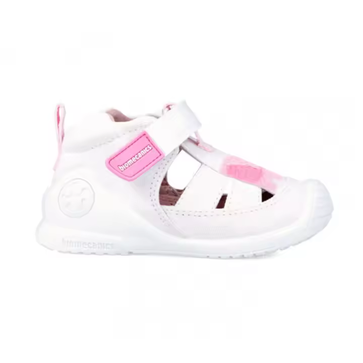 Shoes Sandalias marca Biomecanics para niña en color blanco - 1