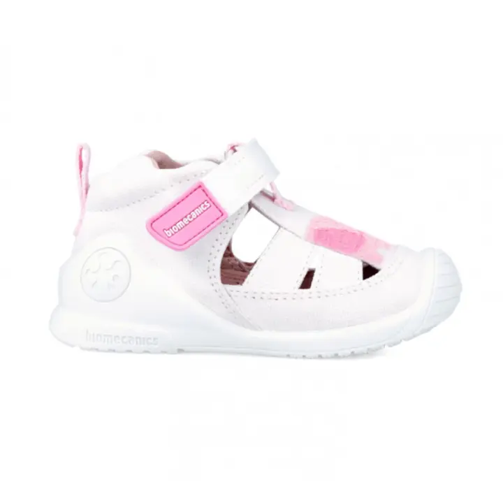 Shoes Sandalias marca Biomecanics para niña en color blanco - 1