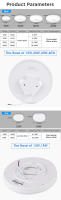 Lámpara De Techo Con Sensor De Movimiento LED 85-220V Para Casa Pasillo Escalera Veranda Dormitorio Sensor Radar Luz Nocturna Inteligente - details 9