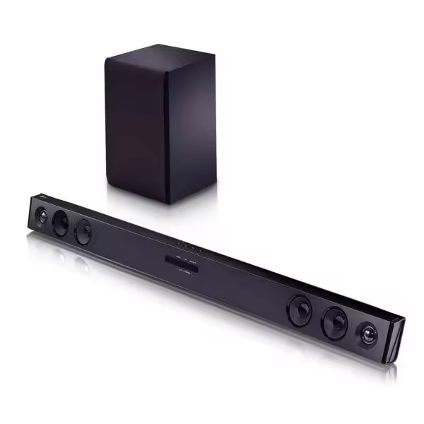 Lg Sqc2 Black / Barra De Sonido Con Subwoofer Inalámbrico 500w 2.1ch - 1