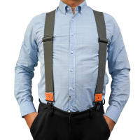 Suspenders Melo Tough Para Hombres Resistente De Alta Intensidad 2 Pulgadas Anchos Para Cinturón De Herramientas Unisex Material Polyester - details 16