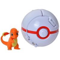 Figuras De Pokemon Juguetes De Acción Con Pokebola Pikachu Charmander Eevee Peluches Para Niños Regalo De Cumpleaños - details 10