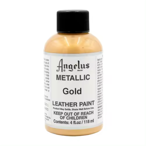 Angelus PINTURA CUERO Y POLIPIEL ANGELUS METALLIC GOLD 118 ML - 1