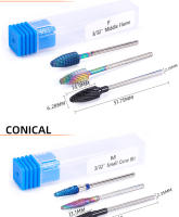 Cabeza De Pulido De Acero Tungsteno Para Quitar Cutículas Y Pretratamiento De Uñas Conjunto De Brocas Para Taladro - details 5