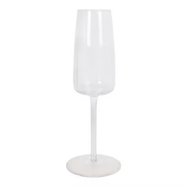 Copa de champán Royal Leerdam Leyda Cristal Transparente 6 Unidades - 1