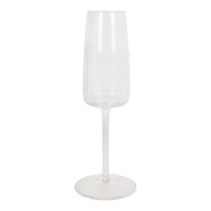 Copa de champán Royal Leerdam Leyda Cristal Transparente 6 Unidades - 1