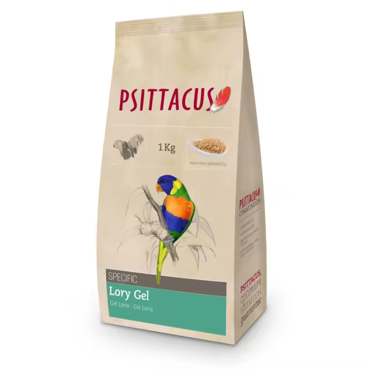 Psittacus Lory Gel Comida para Loros Comida de Pájaros, 1kg, 5kg - 1