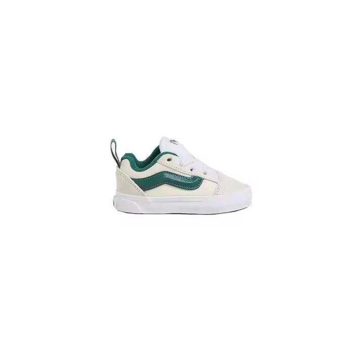 Zapatilla Baby Vans Knu Skool Beige Verde - 1