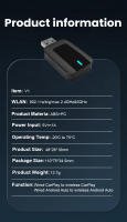 Adaptador De Coche Inalámbrico Android Auto Nuevo Mini Smart Dongle Plug And Play Para MG GT MG5 RX5 GS ZP ZS Hector HS ZS EV eHS MG3 - details 12